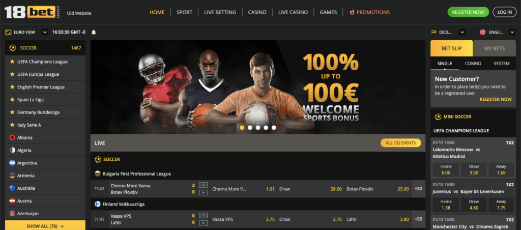 18bet India